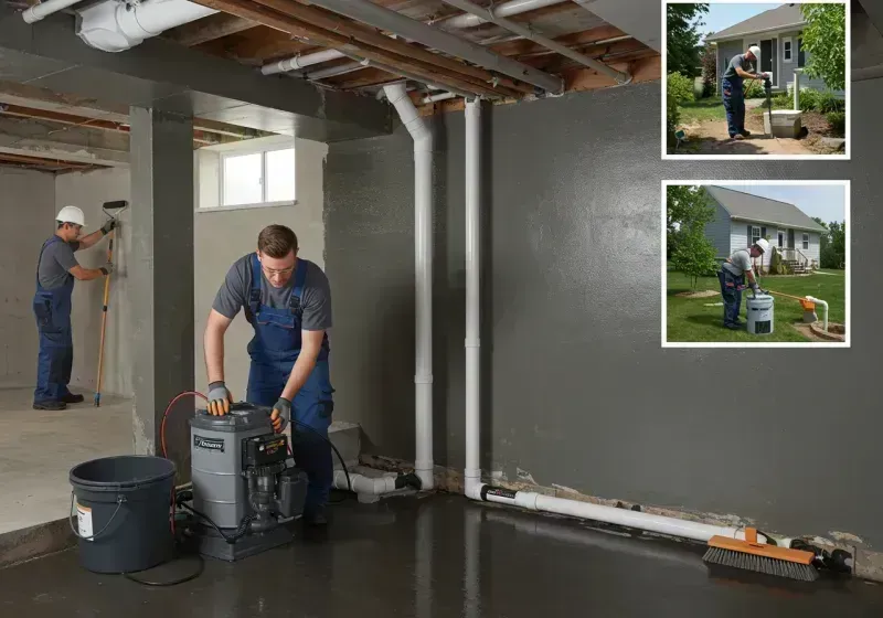 Basement Waterproofing and Flood Prevention process in Leesburg, AL